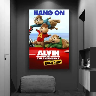 Alvin And The Chipmunks Hang On Road Chip Wall Art - Alvin And The Chipmunks Shop