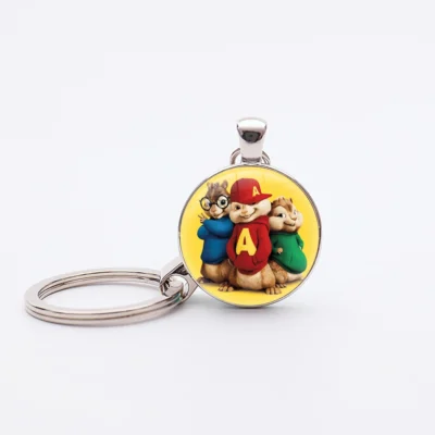 Hot Movie Alvin And The Chipmunks Pendant Keychain - Alvin And The Chipmunks Shop