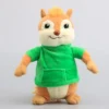 kf S246a8d191c3941b9ace8788e5af4fcb4l New 22cm Alvin and the Chipmunks Halloween Plush Toys Kawaii Fluffy Chipmunks Stuffed Animals Birthday Christmas - Alvin And The Chipmunks Shop