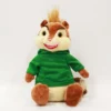 kf S78fe8a5ef35b4ec299f1d406394b4e11o New 25cm Alvin and the Chipmunks Halloween Plush Toys Kawaii Fluffy Chipmunks Stuffed Animals Birthday Christmas - Alvin And The Chipmunks Shop