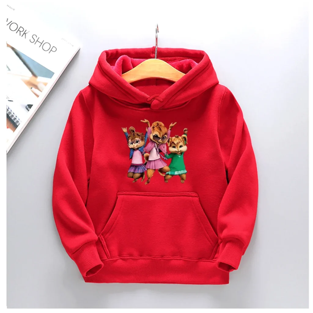 kf Saaa96f7c54c34066a554bbb32a6150d7G Cartoon Alvin and The Chipmunks Hoodie Kid Clothes Girl Clothing Boy Hoodie Teenager Sweatshirt Children s - Alvin And The Chipmunks Shop