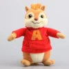 kf Sb2ea3e394aa140238a7c1ec379d68813y New 22cm Alvin and the Chipmunks Halloween Plush Toys Kawaii Fluffy Chipmunks Stuffed Animals Birthday Christmas - Alvin And The Chipmunks Shop
