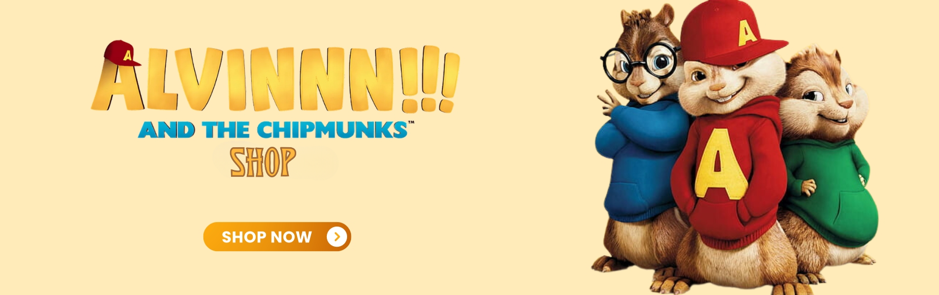 Banners Nhung 2 - Alvin And The Chipmunks Shop